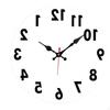 Gegen den Uhrzeigersinn Uhr Kreatives Design Uhr Zeitgenössische Dekoration für