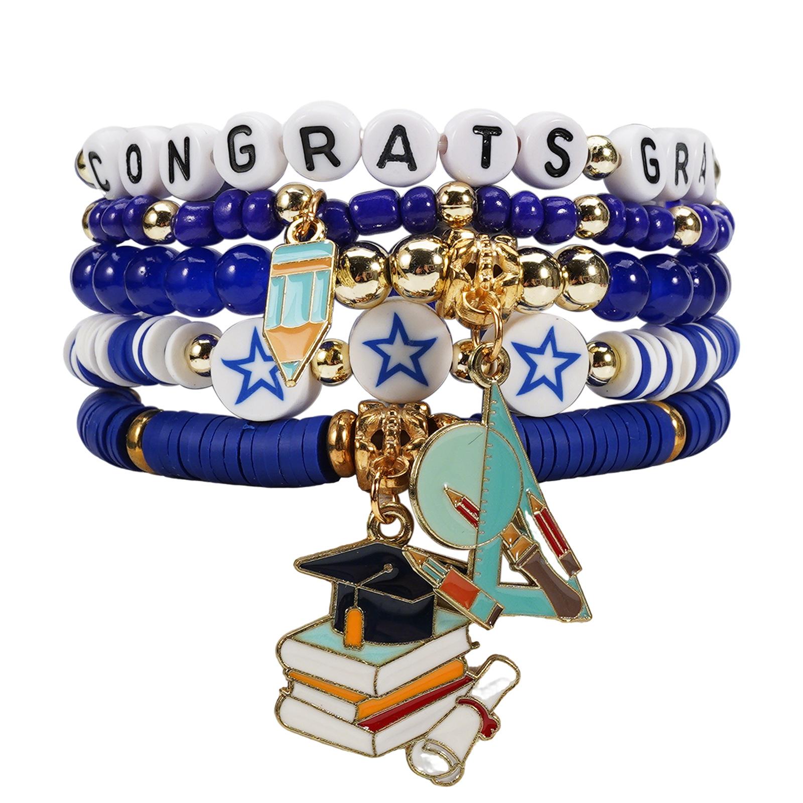 JYL TS Bracelet Bohemian Multi-layer  Flower Design Cultivates Joy HY-3022-4 style 4 мандариновый