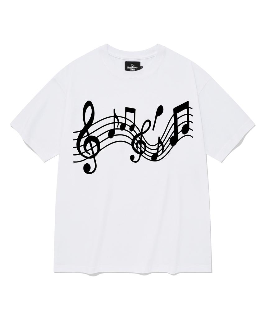 RETRIEVER CLUB Music Tee [White]