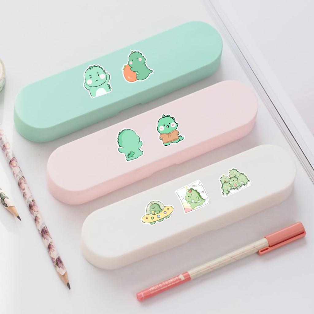 50 Pieces of Little Dinosaur Doodle Stickers Suitcase Car Notebook Skateboard Water Cup Waterproof Decorative Stickers