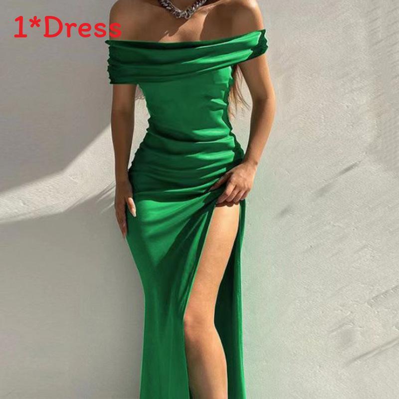 Elegant Sleeveless Pencil Dress With Spliced Piping For Summer Office Wear