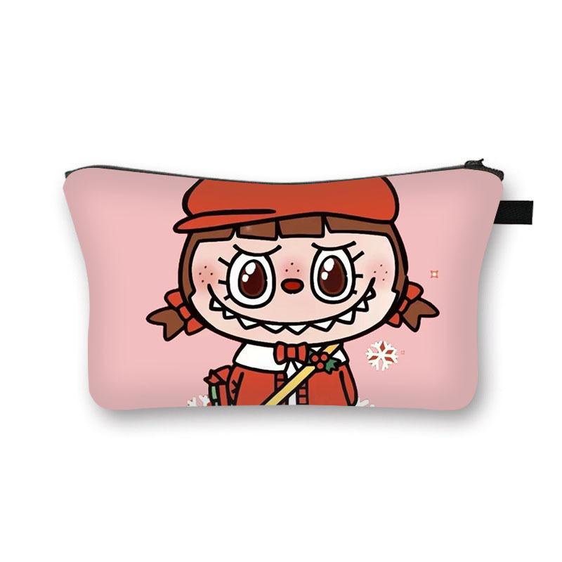 Cosmetic Bag for Girls, Large Capacity, Cute Storage, Toilet Bag, Portable Clutch Bag.