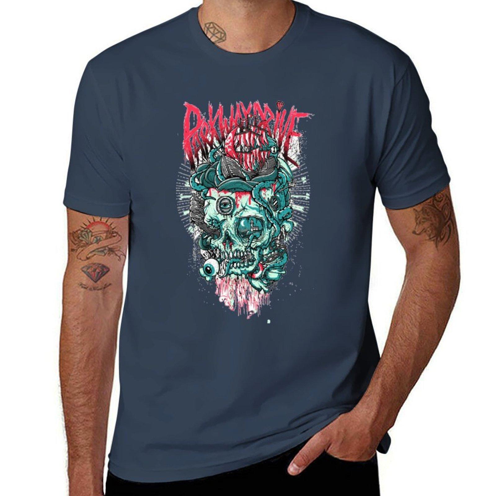 Australian Metalcore Parkway Drive Tshirt Running Gym Short Sleeve Sports Tee S