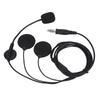 7.1mm Motorcycle Headset Hands Free Call Stereo Sound Bilateral Helmet Headphone for Outdoor Motorbike