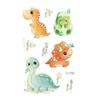 Luminous Tattoo Stickers Temporary Fake Tattoos Kid Glow Paste On Face Arm Leg for Children Body Art Mermaid Dinosaur Sticke