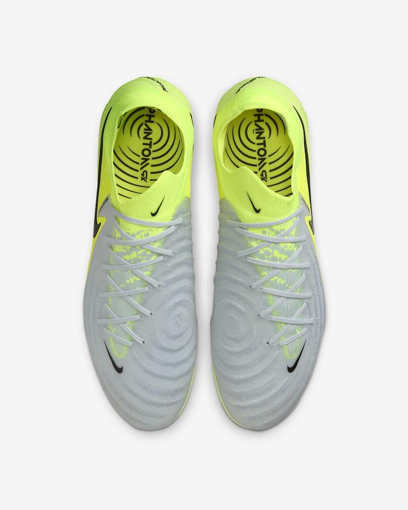 FJ2554-003 Nike Phantom GX 2 Elite Metallic Silver Volt Black (Men's)