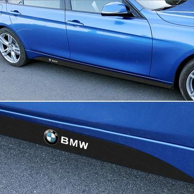 2025 E46 Für BMW 2 Stück Auto Seitenschweller Schweller Kohlefaser Karosserieschutz Aufkleber Für BMW M M3 M5 M6 X3 E46 E90 E39 F10 F20 F30 G20