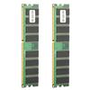 2Pcs Memory Module Desktop Full Compatible DoubleSided 16Grain DDR 1GB 226Mhz PC2100