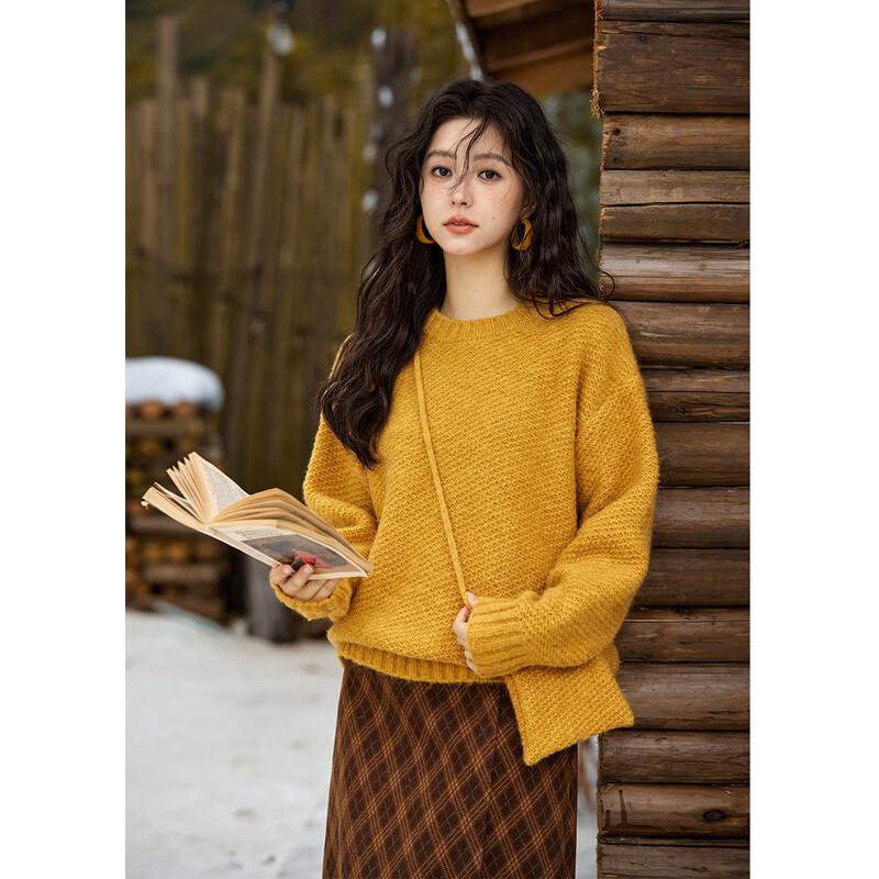 Women's Loose-Fit Knitted Sweater