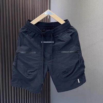 Men's Summer Quick-Dry Korean Style Casual Beach Shorts - Breathable and Loose Fit