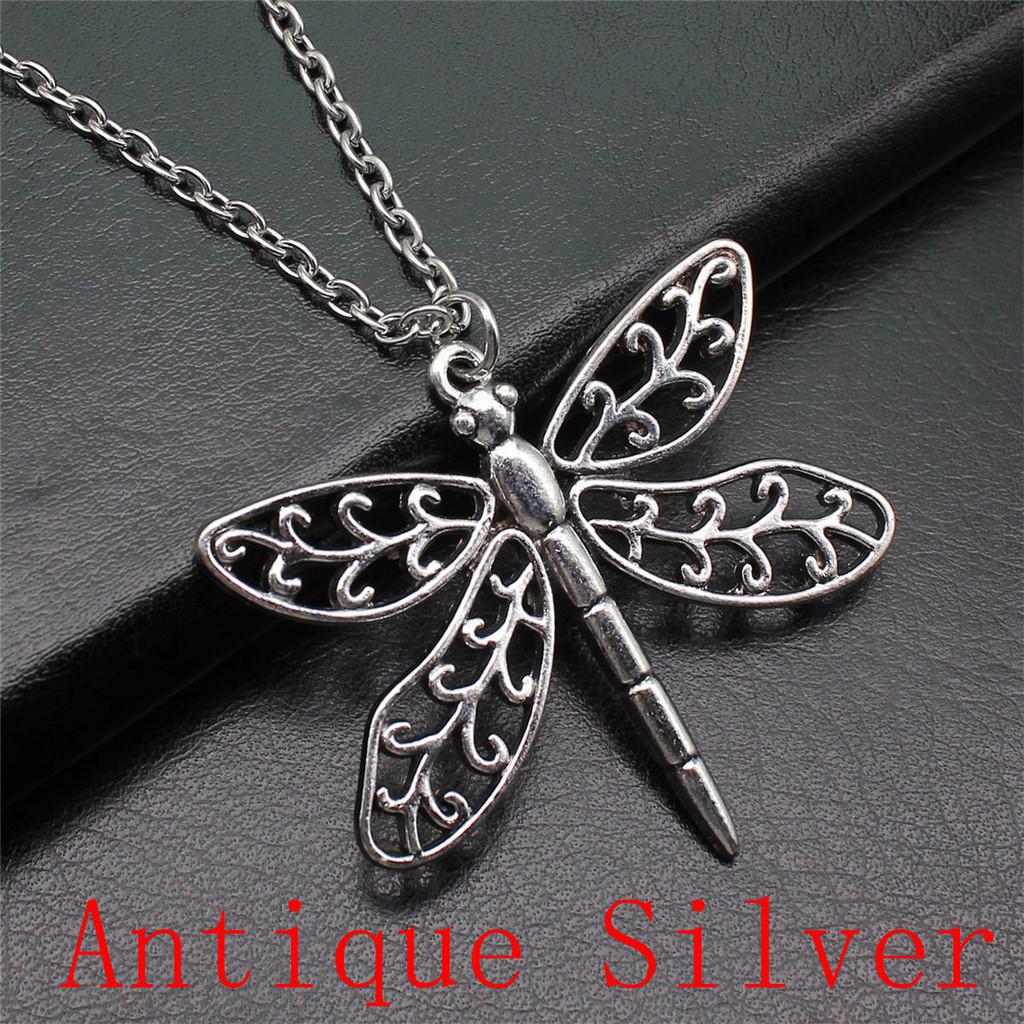 Angel Wing Pendant Necklaces Necklace With Chain For Women DIY Jewelry Making Findings