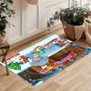 Masha Bear Kitchen Carpet Nonslip Floor Mat Ideal For Indoor And Outdoor Entryway Door Mat Laundry Room Bathroom Foot Mat