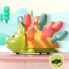Baby Early Education Thinking Educational Toys Concentration Training Kids Pulling Small Hedgehog Radish and Inserting Building Blocks