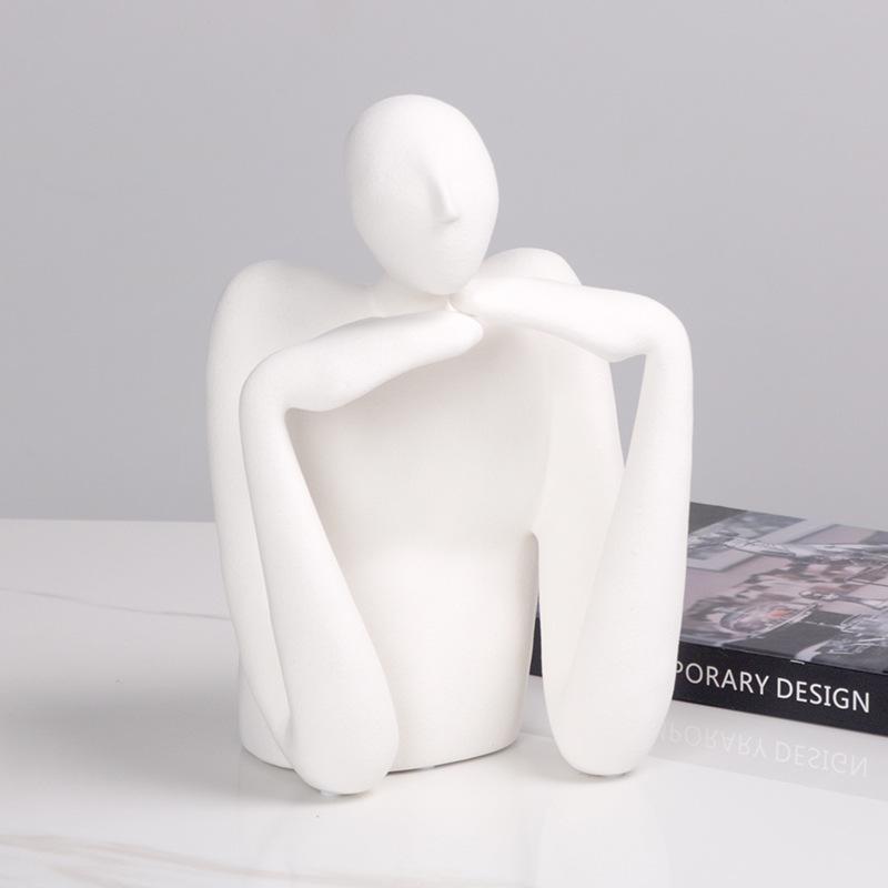 

Минималистичные художественные украшения в виде персонажей для детских комнат, мягкая мебель для дома, модели гостиничных номеров, креативные поддерживающие подбородок украшения в виде персонажей