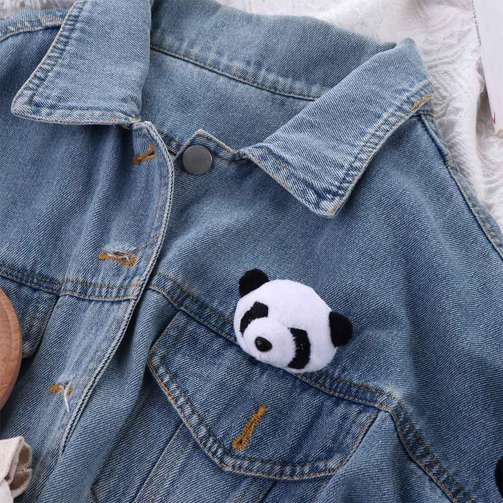 Holder Plush Plush Animal Doll Panda Headband Brooch Women Hair Accessories Chinese Style Headwear