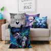 Anime For h-Hunter X HunterS Pillow Covers Cartoon Sofa Decorative Home Double-sided Printing Short Plush Cute Cushion Cover