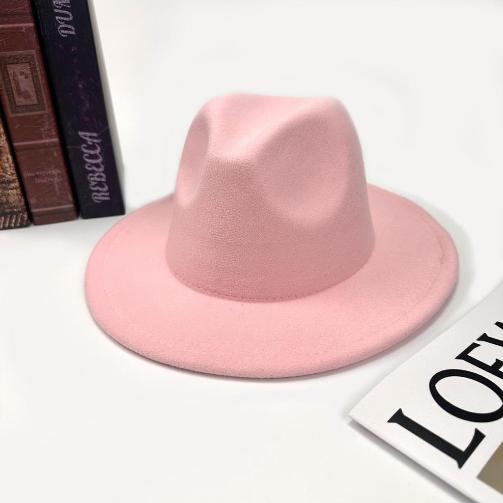 Digital Pass New Top Hat Spring And Autumn New Jazz Hat European And American Big Eave Hat Fashion Felt Hat Trend