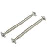 2 Stück Metall Hinterrad-Dogbone-Antriebswelle Qwj03 Für Xinlehong Q901 Q902 Q903 9130 9136 9137 1/16 RC-Auto S