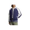 Polo Ralph Lauren FW23 Logo Embroidered Stripe Single-Breasted Casual Jacket Men Jackets Deep-Cobalt-Blue 710926910-001