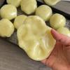 Squishy Realistic Mashed Potato Stress Relief Ball Textured Crinkle Sound Stress Relief Squeeze Toys Sensory Fidget Toys Adults