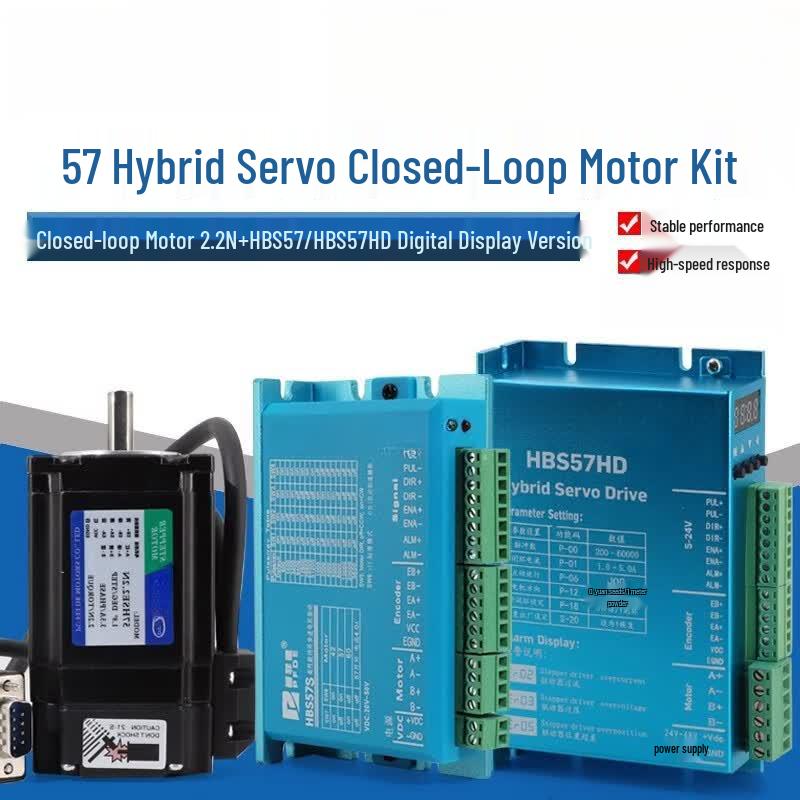 High-Speed Closed-Loop Stepper Motor Kit