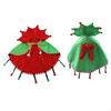 Christmas Pet Wrap Ventilated Fabric Holiday Party Costume For Small Animals