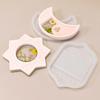 Dome Shaped Silicone Mold Middle Eastern Design Crystal Epoxy Moon Decors Crafting Tool Reusable