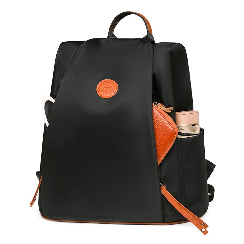 Women's Lightweight Nylon Backpack Travel Small Backpack Crossbody Bag