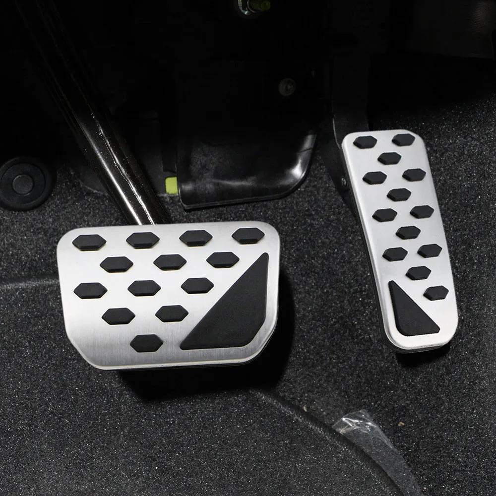 Car Pedals for Jeep Grand Cherokee L WL LHD 2025-2025 Gas Brake Accelerator Pedal Cover Foot Rest Pedal Pad Interior Accessories