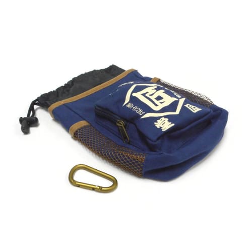 KOZUCHI Takumi-do Waist Pouch, Navy Blue, TD-12NV