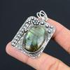 Daughters Day Sale 925 Sterling Silver Labradorite Gemstone Wife Pendant Jewelry