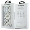 Karl Lagerfeld Klhmp16Shmckmht Iphone 166.1 Průhledný/Transparentní Iml Monogram Karl&Choupette Head Magsafe