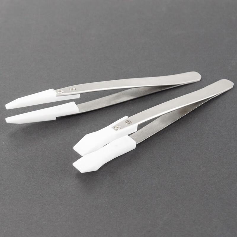 Haisidike HKCL-648 PTFE Stainless Steel Lab Forceps