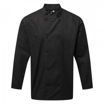 Premier Mens Coolchecker Long-Sleeved Chef Jacket