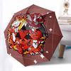1pc Dragon Evolution Triangle Umbrella with Plastic Handle,Suitable for All Seasons Home Travel Outdoor UmbrellaM1157