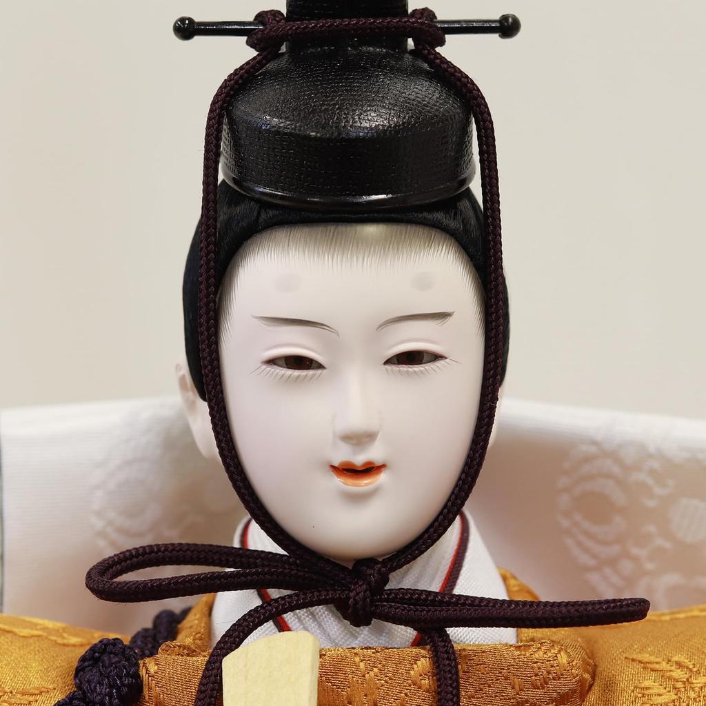 Hina Hina Crown Flat Crown Width 75 X Depth 40 X Height Costume Clothes Yellow Oak Dye Dolls, Dolls, Decoration, Decoration, Decoration, 42.5cm,