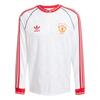 Originals Manchester SS25 United 91 Away Jersey Comfortable Fashion Versatile Long Sleeve Football Shirt Men Jersey White Red JF0375