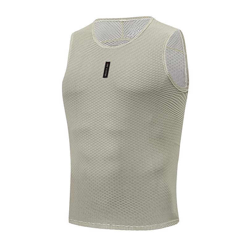 Hiserwa Cycling Sleeveless Base Layer: High-Elasticity, Breathable, Sweat-Wicking Vest
