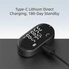 Mini Size Digital Wheel Tape Measure High Accuracy Type-C Rechargeable Tape Ruler  Hand Tool Use