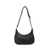 Pu Retro European Style Small Shoulder Bag With Zipper Closure For Daily Use