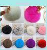 Adorabile Morbido Carino Palla di Pelo di Coniglio Pompom Ciondolo Per Eleganti Accessori per Cellulare