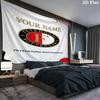Feyenoord Custom Name Wall Tapestry Aesthetic Wall Hanging Printed Fabric Blanket Decorative Tapestries For Bedroom Living Room Home Decor