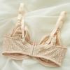 Non-padded Ultra-thin Bra Women Minimizer Wirefree 75 80 85 90 95 100 B C D E F G H Cup