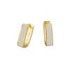 Stylish Geometric Earrings For Women Minimalist Personalized Temperament Jewelry Exquisite Small Accessories