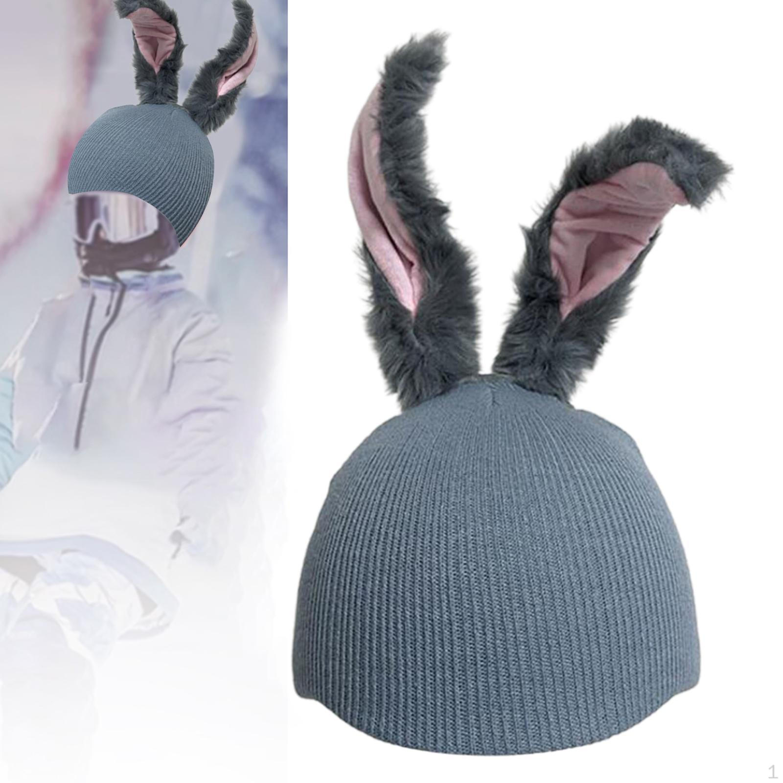 

Чехол для горнолыжного шлема для активного отдыха с мультяшным дизайном серый