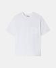 Delma Classic Pocket Signature Cotton Short Sleeve - White