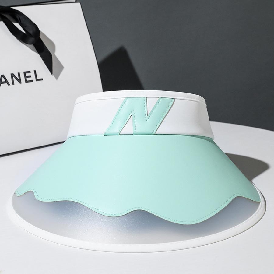 Hat Style Versatile Fashionable Ventilate Womens Wide Brimmed Sun Hatscaps