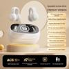 M47 Wireless Bluetooth HD Clip-On Headset - Soft Silicone, Non-In-Ear, Long-Lasting Battery