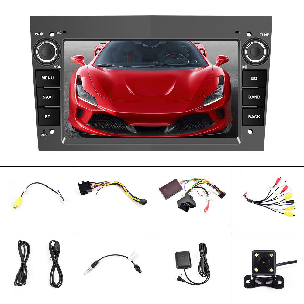 Podofo Автомагнітола Android 8.1 для Opel 7" Android радіо плеєр підтримка Mirror Link GPS WIFI камера заднього виду автомобільний відеореєстратор управління з керма FM Bluetooth