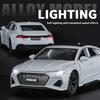 1:32-scale RS7 sports car model imitation alloy die cast real sound and light return sedan children's toy car birthday gift